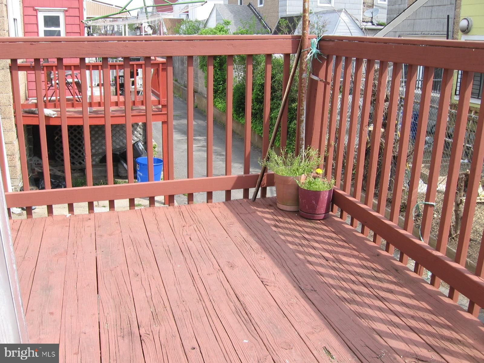 177 Wellington Road Upper Darby, PA 19082 - Photo 20 of 20 a view of wooden balcony