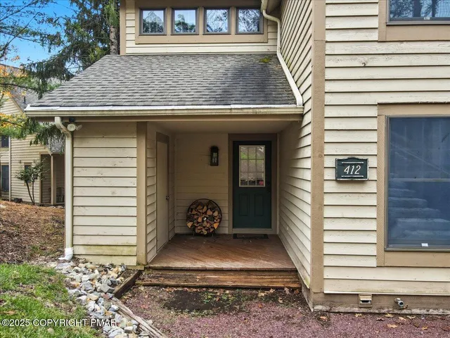 a view of a house with a window