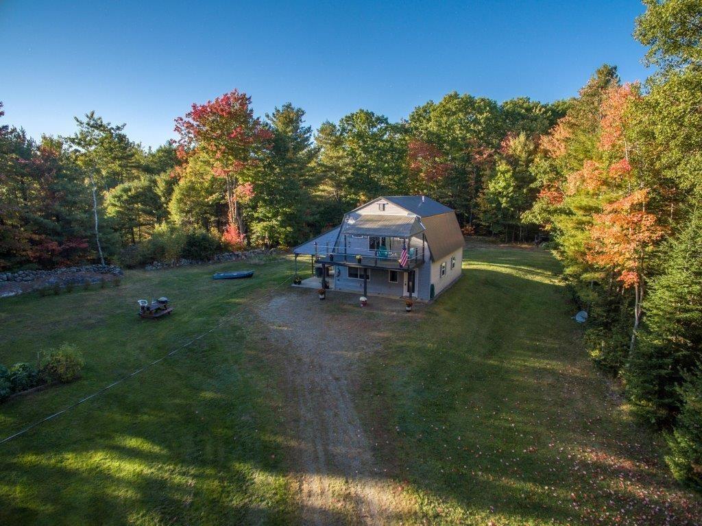 269 Atkins Road Jefferson, ME 04348 - Photo 3 of 31 AERIAL SUNMMER