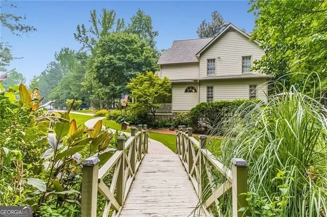 a view of a house with balcony