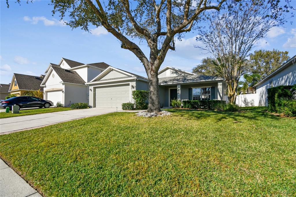 2416 Martins Run Tavares, FL 32778 - Photo 1 of 1 a front view of a house with a garden