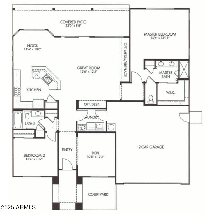 17574 West Nighthawk Way Goodyear, AZ 85338 - Photo 58 of 58 Ballad Floor Plan