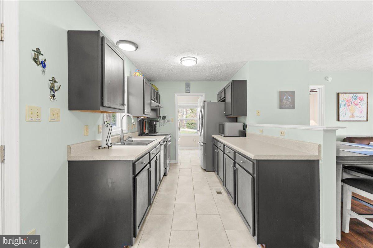 290 Dodee Lane Union Hall, VA 24176 - Photo 11 of 64 a kitchen with a sink stove and refrigerator