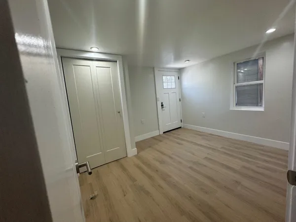 a view of a entryway door of the house
