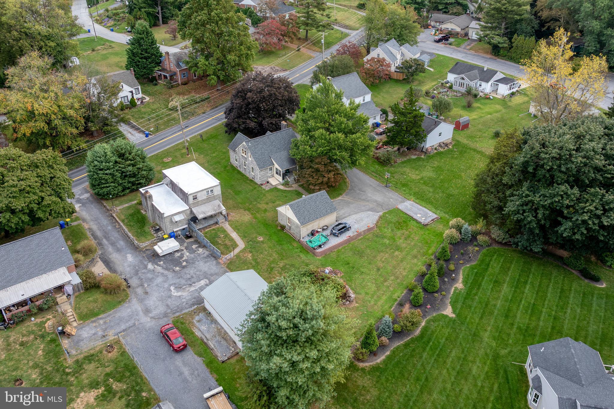 424 Lampeter Road Lancaster, PA 17602 - Photo 36 of 41 an aerial view of a house