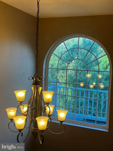 a room with furniture and screen