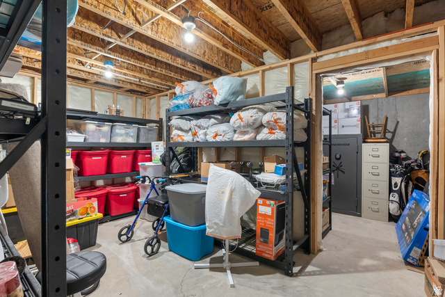 886 River Ridge Lane Spanish Fork, UT 84660 - Photo 31 of 31 large basement storage room and cold storage