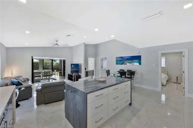 a view of an outdoor sitting space