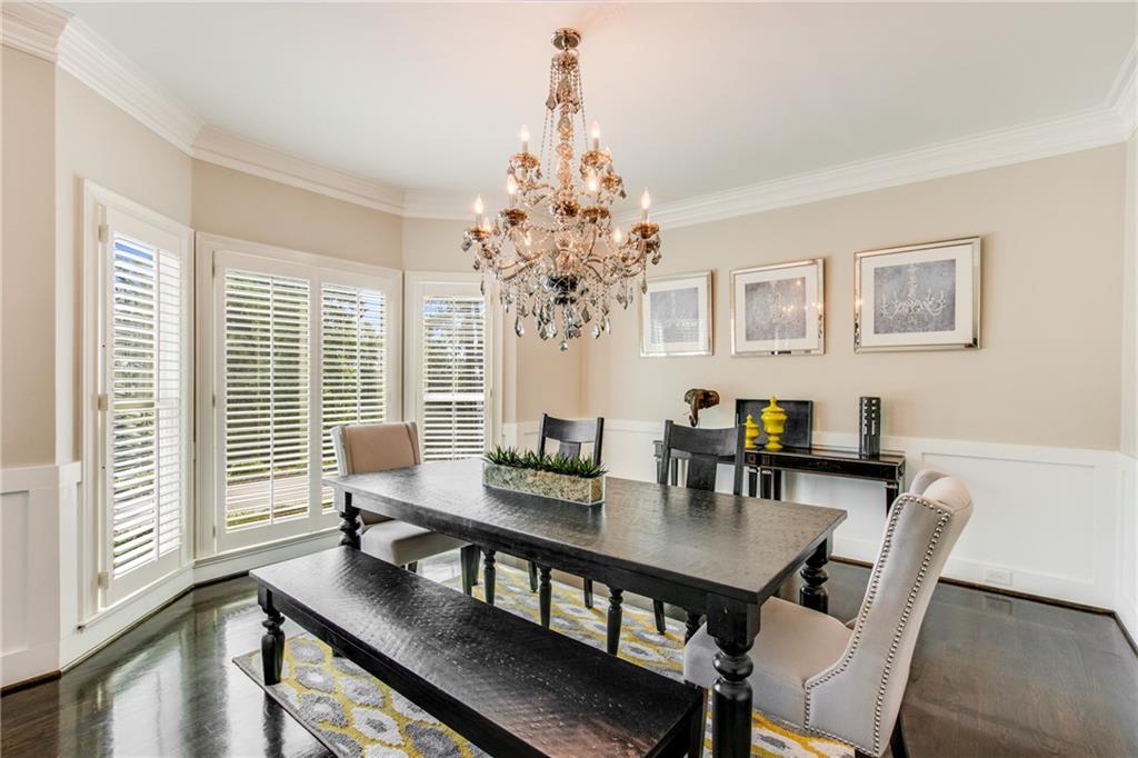 2995 Coles Way Atlanta, GA 30350 - Photo 16 of 44 a view of a dining room with furniture window and outside view