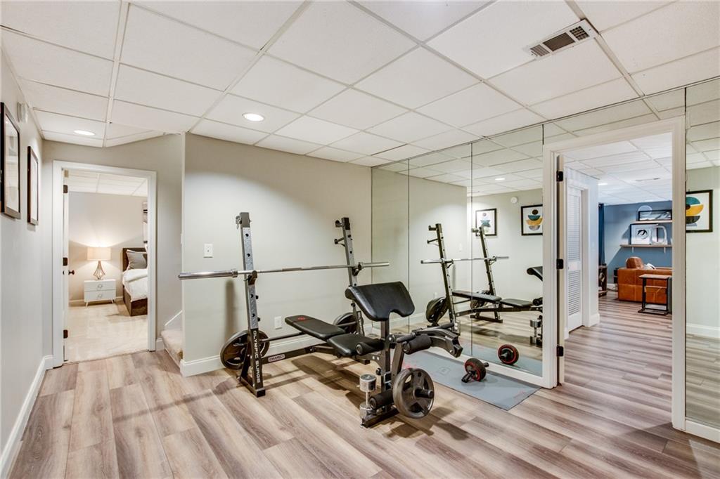 2995 Coles Way Atlanta, GA 30350 - Photo 28 of 44 a view of a room with gym equipment