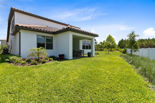 a house with garden in front of it