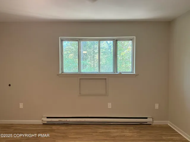 wooden floor in an empty room