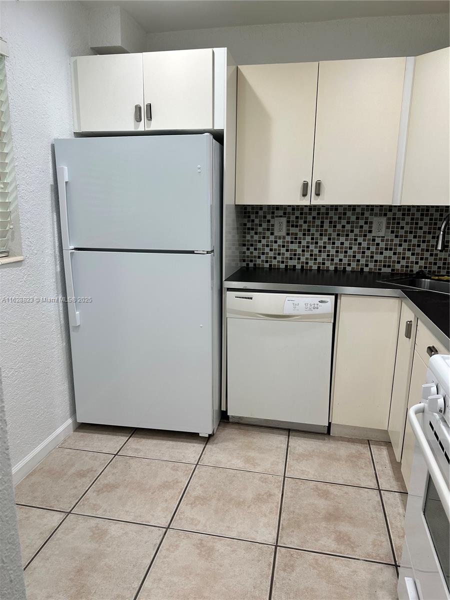 8600 Southwest 67th Avenue, Unit 908 Pinecrest, FL 33156 - Photo 21 of 25 a white refrigerator freezer sitting inside of a kitchen