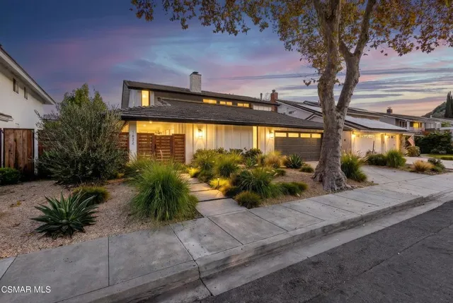 a view of a house with a patio
