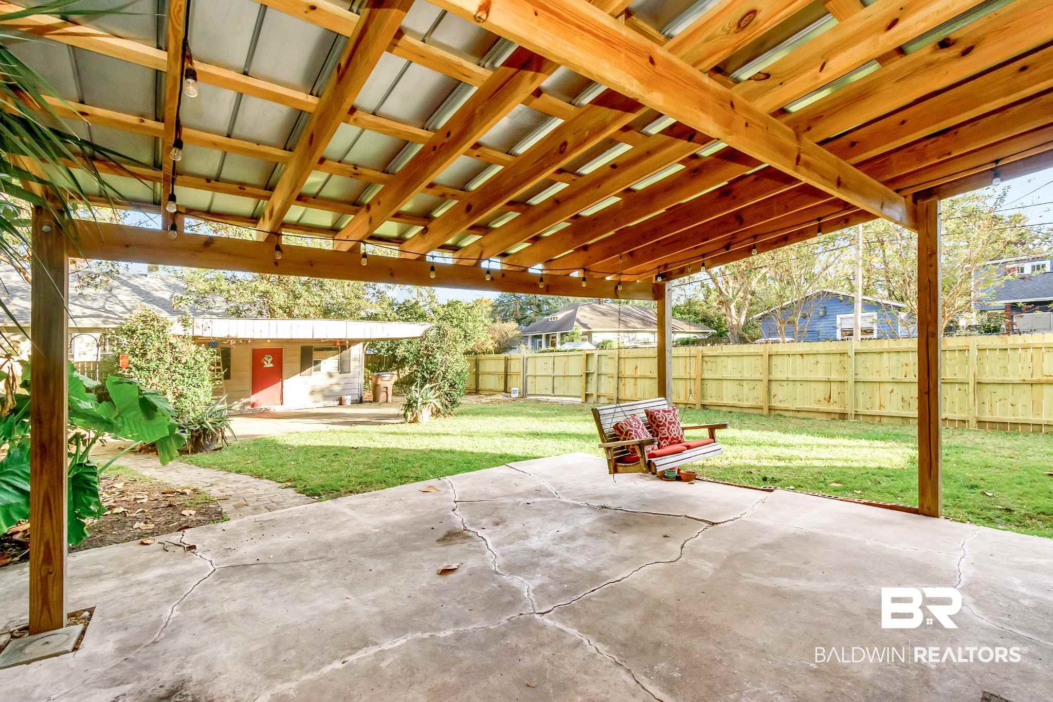 50 Semmes Avenue Mobile, AL 36604 - Photo 18 of 23 Covered patio perfect for dining al fresco!