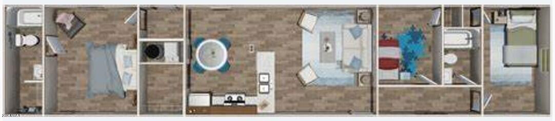 C West Gleeson Road Elfrida, AZ 85610 - Photo 20 of 22 3 BEDS - Floor Plan