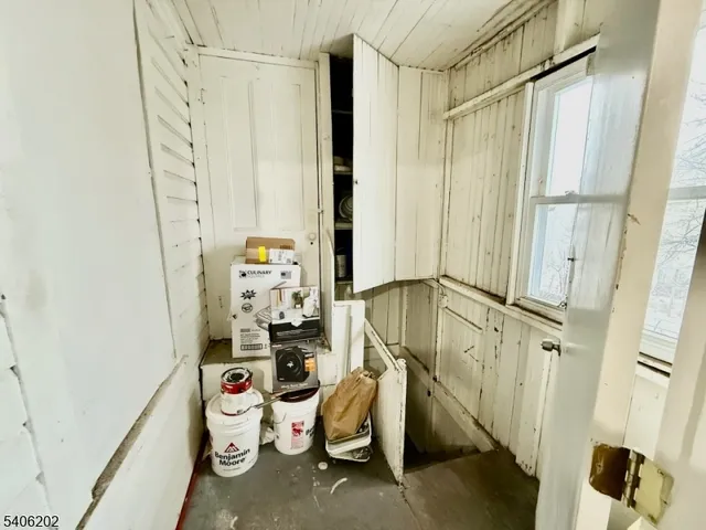 a front view of a multi story building