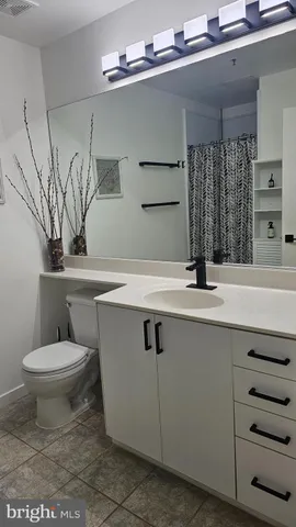 a bathroom with a sink and a toilet