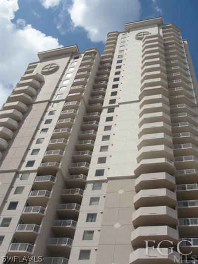 2104 West First Street, Unit 1101 Fort Myers, FL 33901 - Photo 1 of 7 a view of balcony with wooden floor