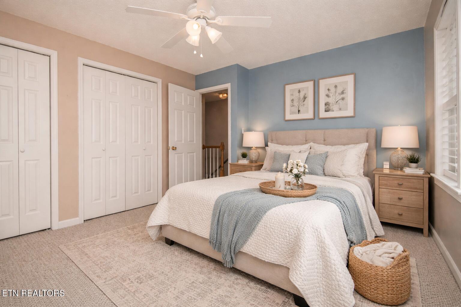 3209 Quiet Way Knoxville, TN 37918 - Photo 15 of 29 Cozy bedroom retreat with neutral tones