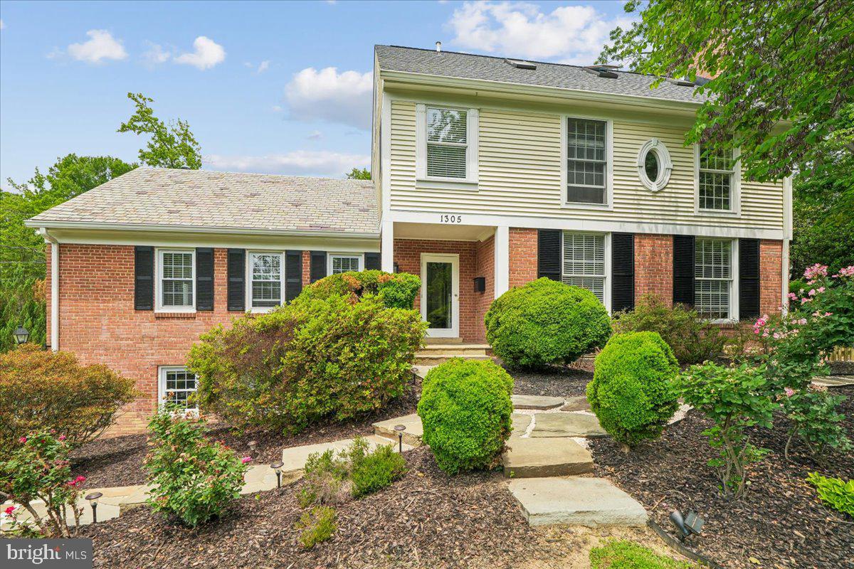 1305 Key Drive Alexandria, VA 22302 - Photo 2 of 64 a front view of a house with garden