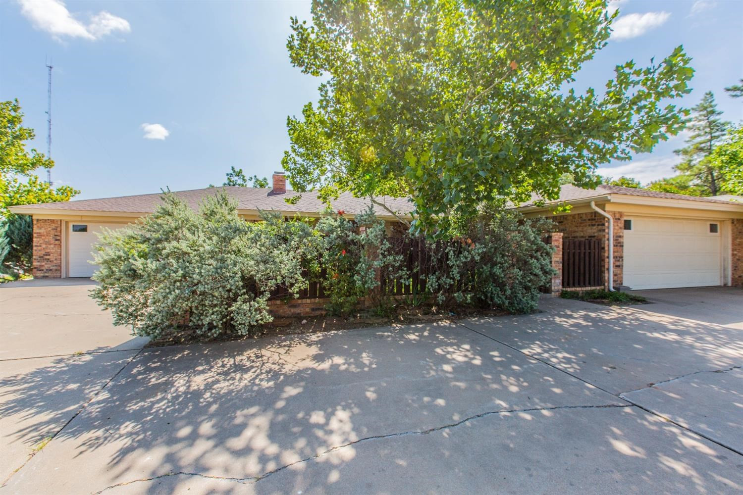 7901 Aberdeen Avenue Lubbock, TX 79424 - Photo 1 of 10 a view of a yard with plants and a trees
