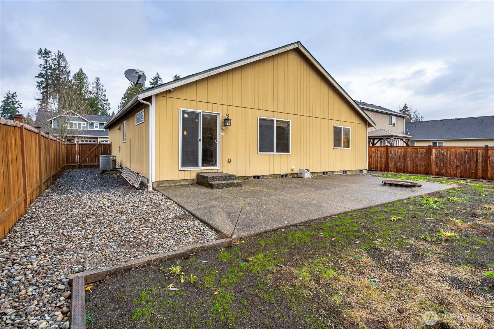 241 Parkside Loop Napavine, WA 98532 - Photo 28 of 34 a view of a backyard of the house