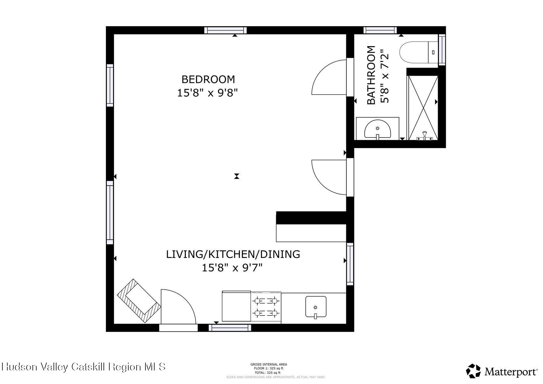 259 Silver Hollow Road Willow, NY 12495 - Photo 28 of 28 a picture of a room with a white wall and a painting