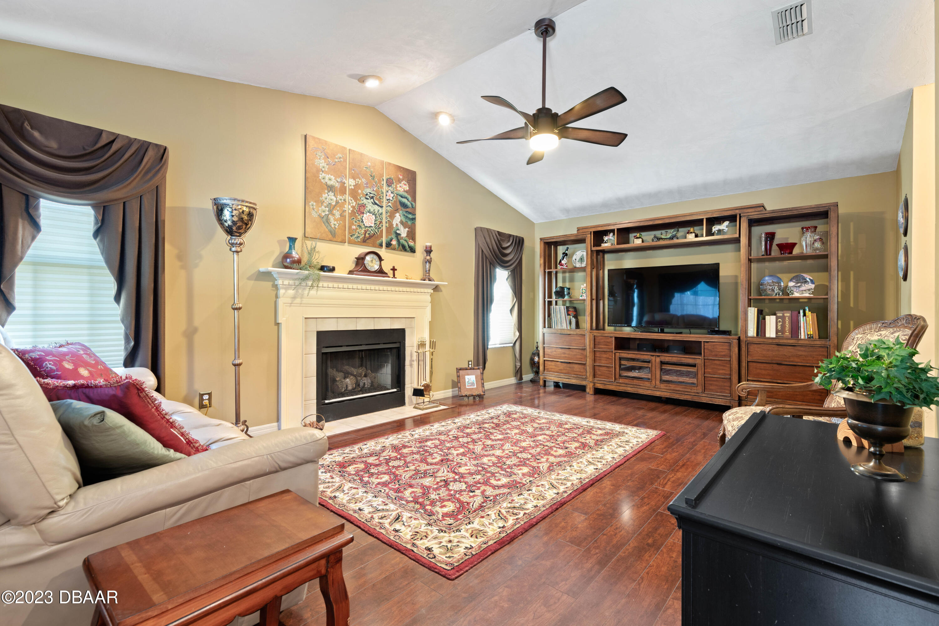 54 Kingsley Circle Ormond Beach, FL 32174 - Photo 17 of 76 Fireplace in Family Room