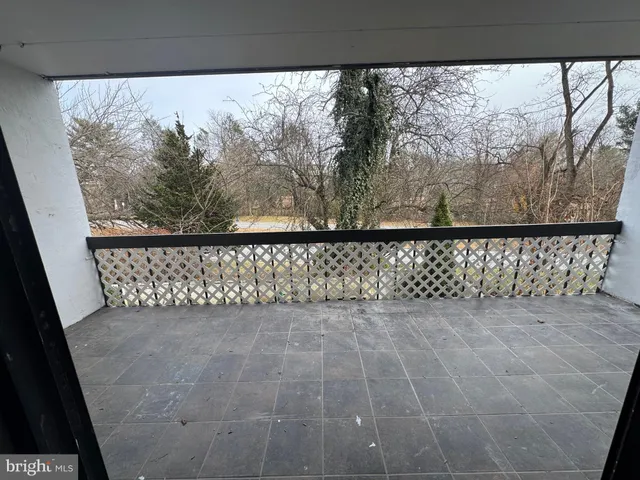 a view of empty room