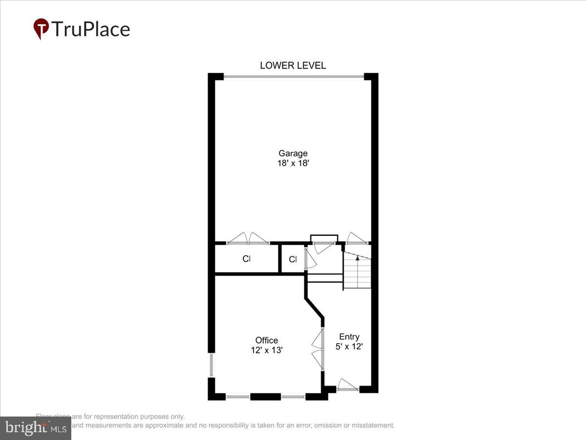 412 Pendleton Street Alexandria, VA 22314 - Photo 46 of 48 Lower Level Floor Plan Layout