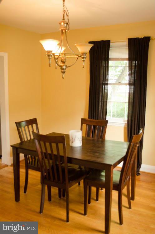 514 Windwood Road Baltimore, MD 21212 - Photo 12 of 18 a view of a dining room with furniture window and wooden floor