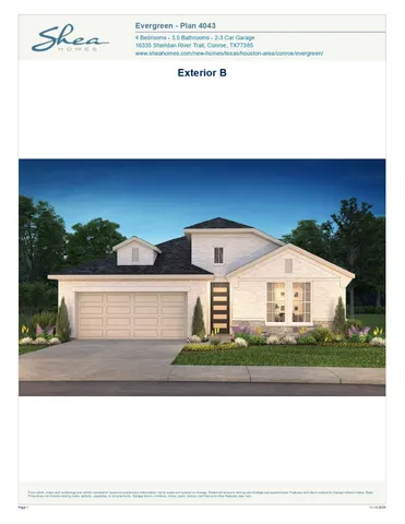 $449,990 | 15975 Mahogany Mist Drive, Conroe, TX 77302