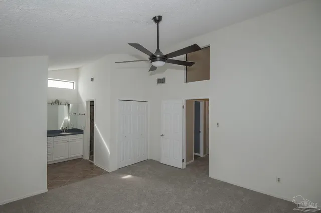 a view of a room with a sink