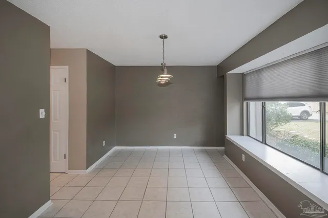 a view of a room with window