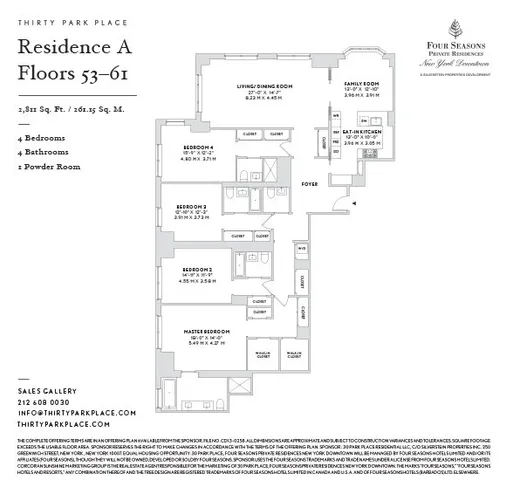 $7,400,000 | 30 Park Place, Unit 54A | TriBeCa