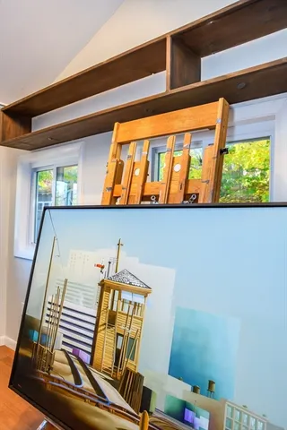 a picture of a hallway