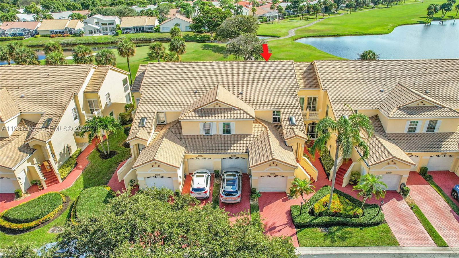 17317 Boca Club Boulevard, Unit 7 Boca Raton, FL 33487 - Photo 37 of 48 an aerial view of a house
