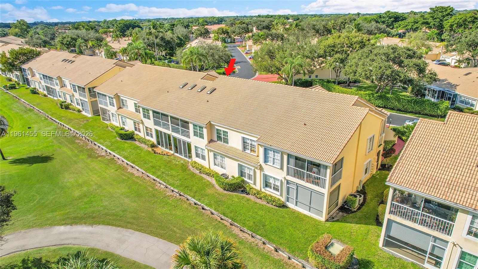 17317 Boca Club Boulevard, Unit 7 Boca Raton, FL 33487 - Photo 39 of 48 an aerial view of a house