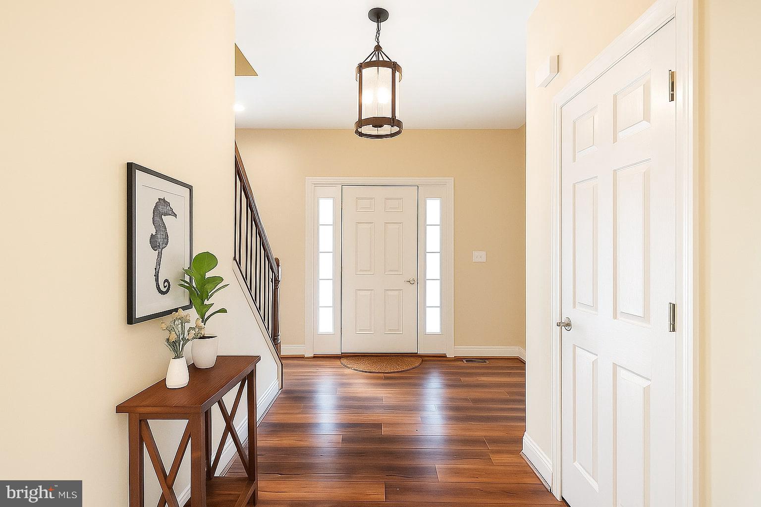 2182 Towles Road Midland, VA 22728 - Photo 4 of 50 a view of hallway with wooden floor