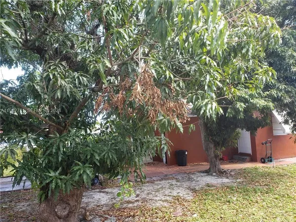 a view of a house with a tree