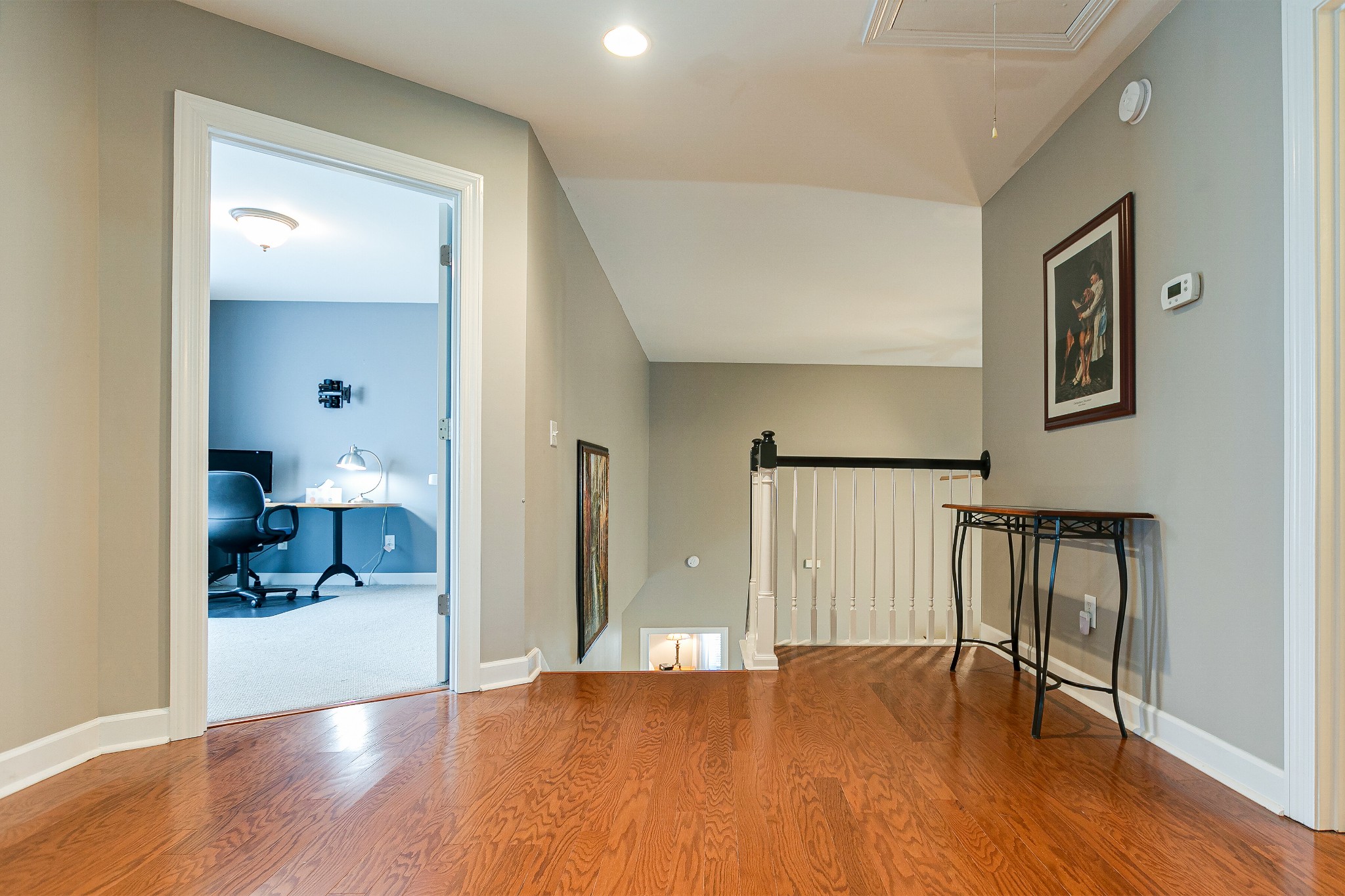 3013 Viewpointe Way Columbia, TN 38401 - Photo 27 of 39 a view of a hallway with wooden floor and a cabinet