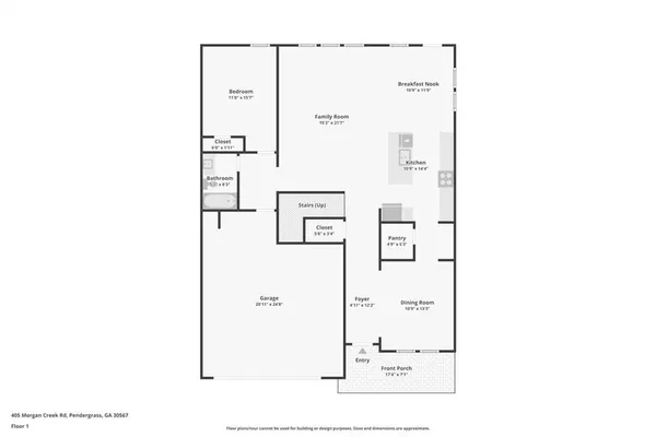 $437,980 | 405 Morgan Crk Road, Pendergrass, GA 30567
