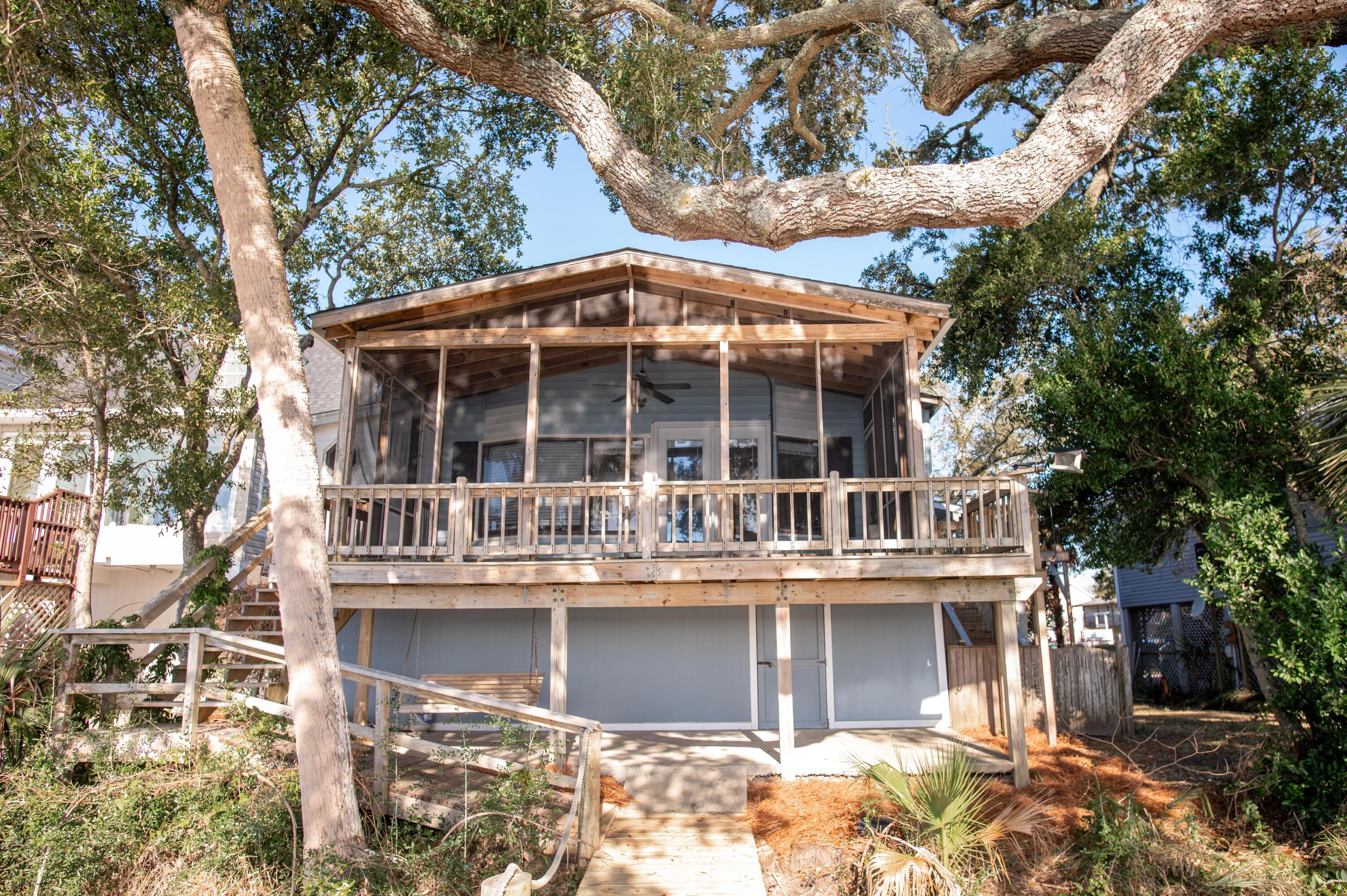 1599 Terns Nest Road Charleston, SC 29412 - Photo 33 of 64 Back of house from dock