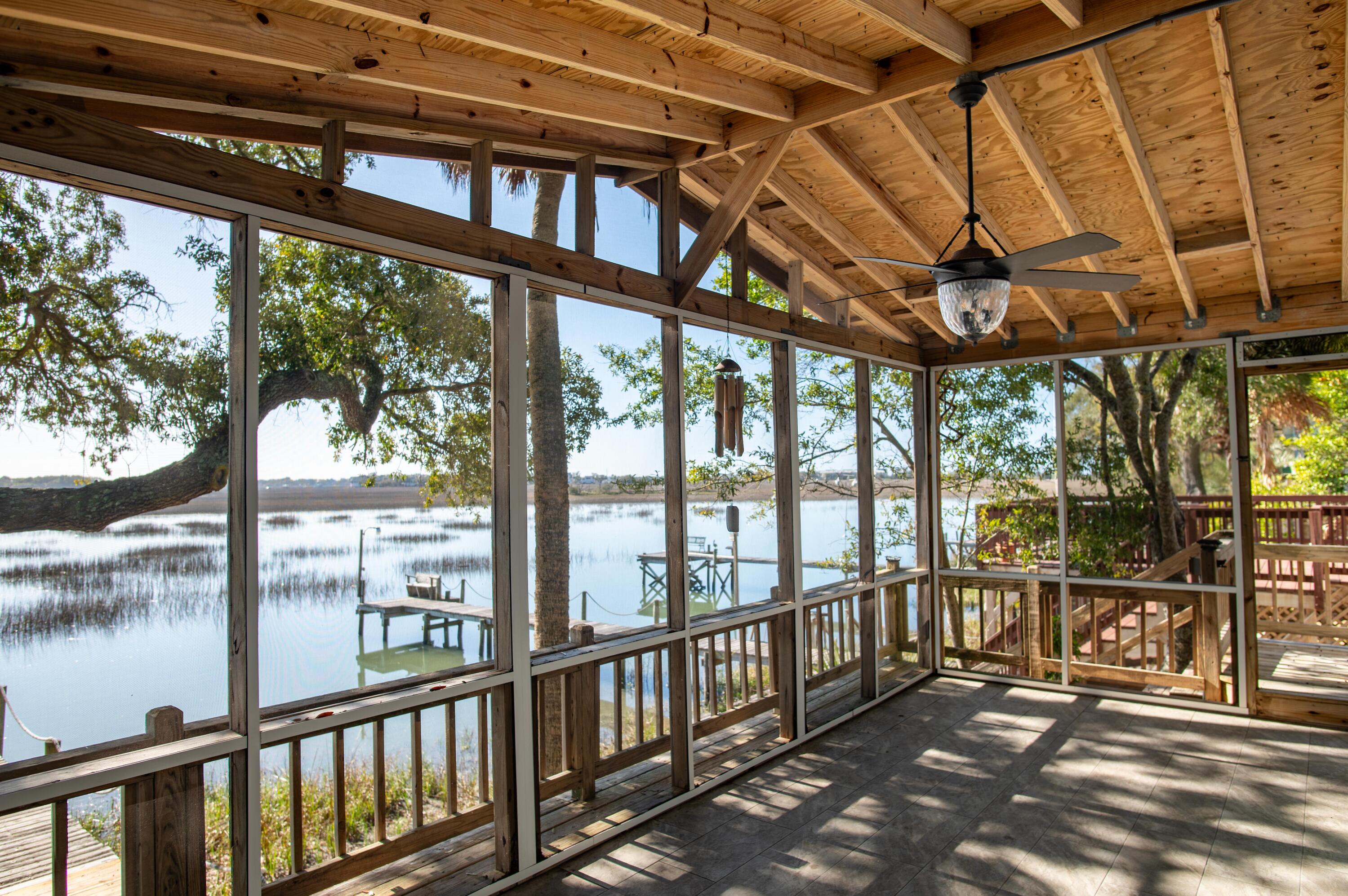 1599 Terns Nest Road Charleston, SC 29412 - Photo 6 of 64 Large Screened-in Porch