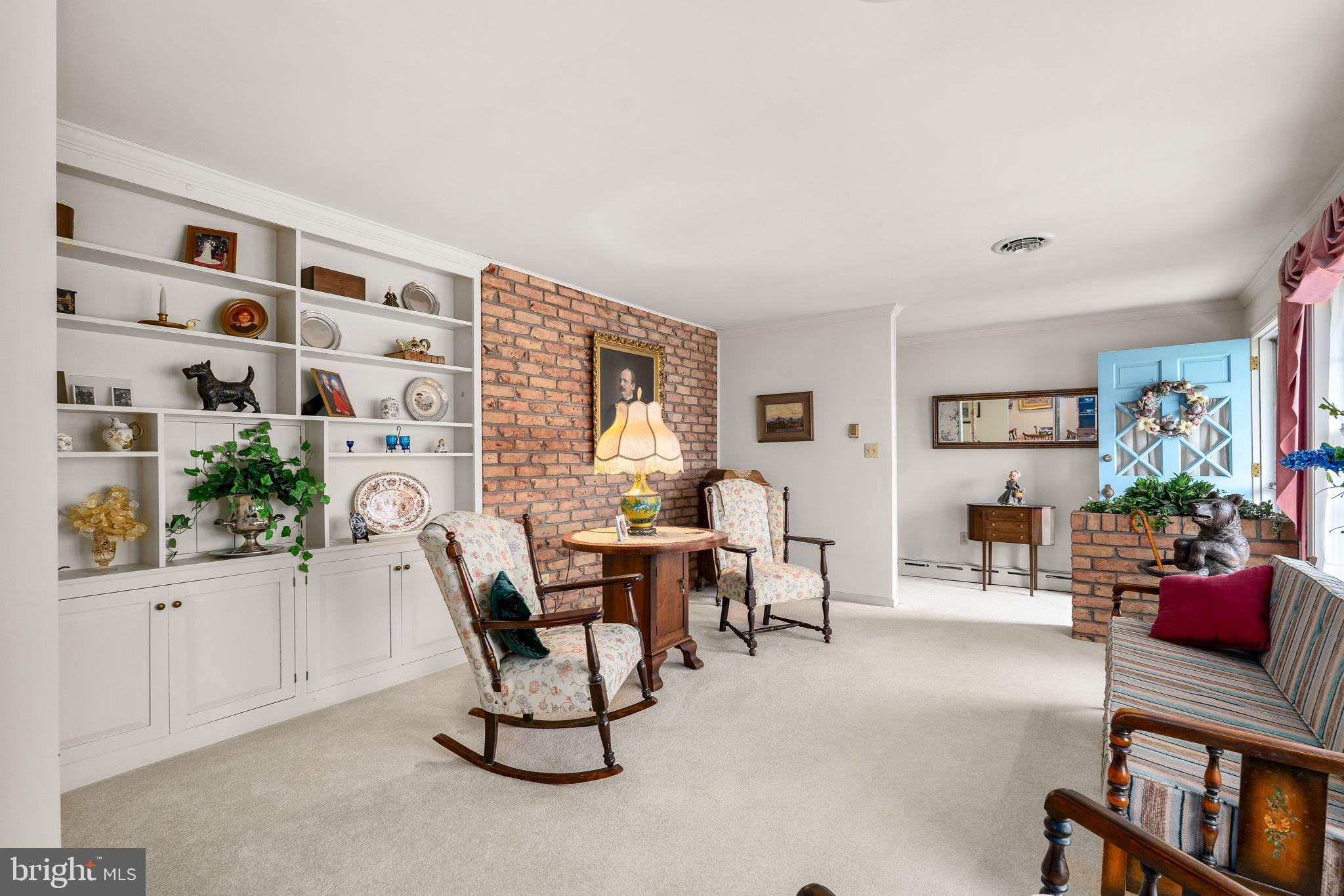 10 Pogue Avenue Rising Sun, MD 21911 - Photo 14 of 35 Formal living room with exposed brick