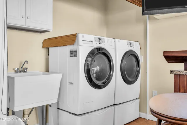 a view of staircase with white walls and white walls