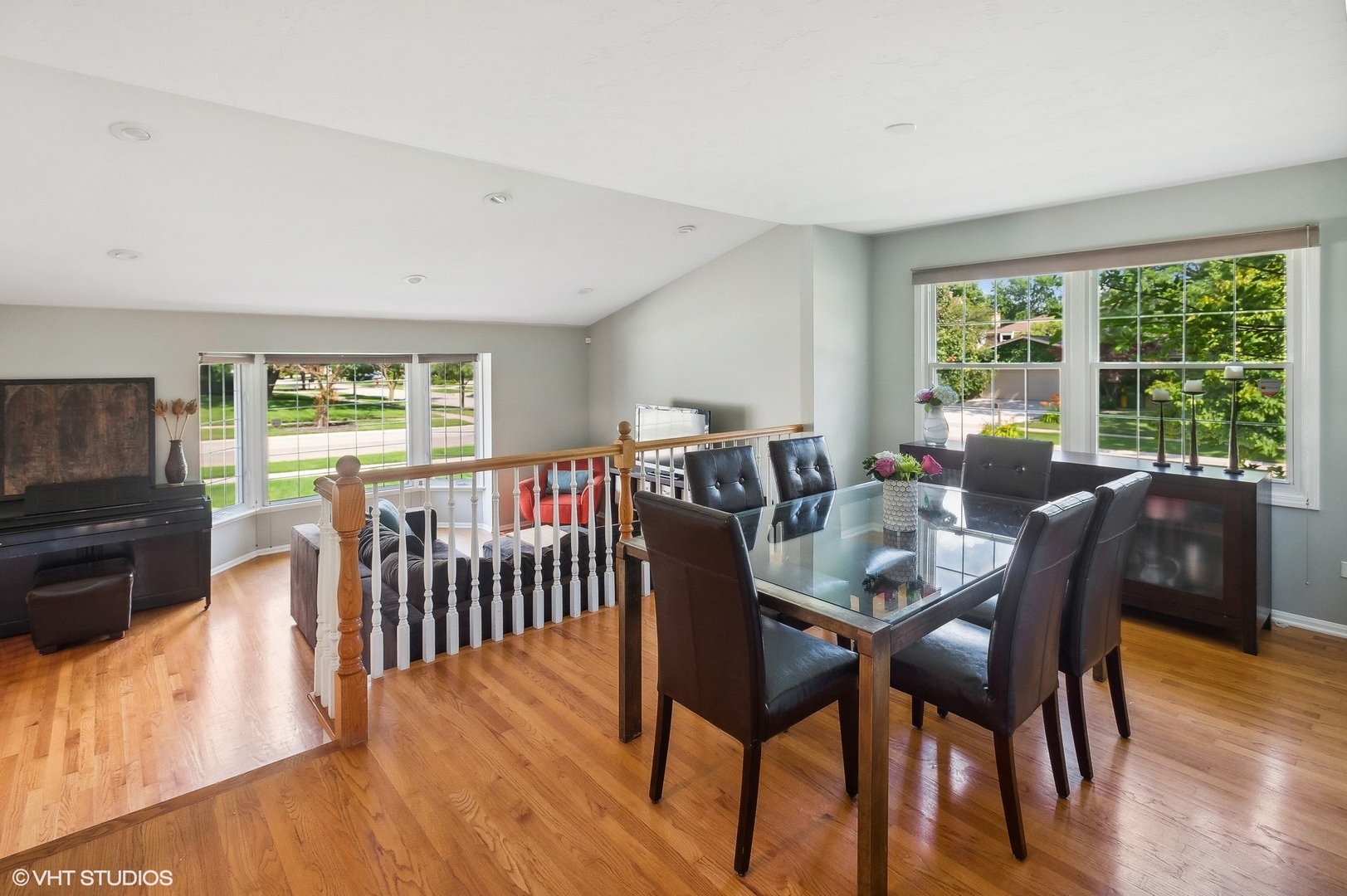 3951 Rutgers Lane Northbrook, IL 60062 - Photo 7 of 22 a view of a dining room with furniture window and wooden floor