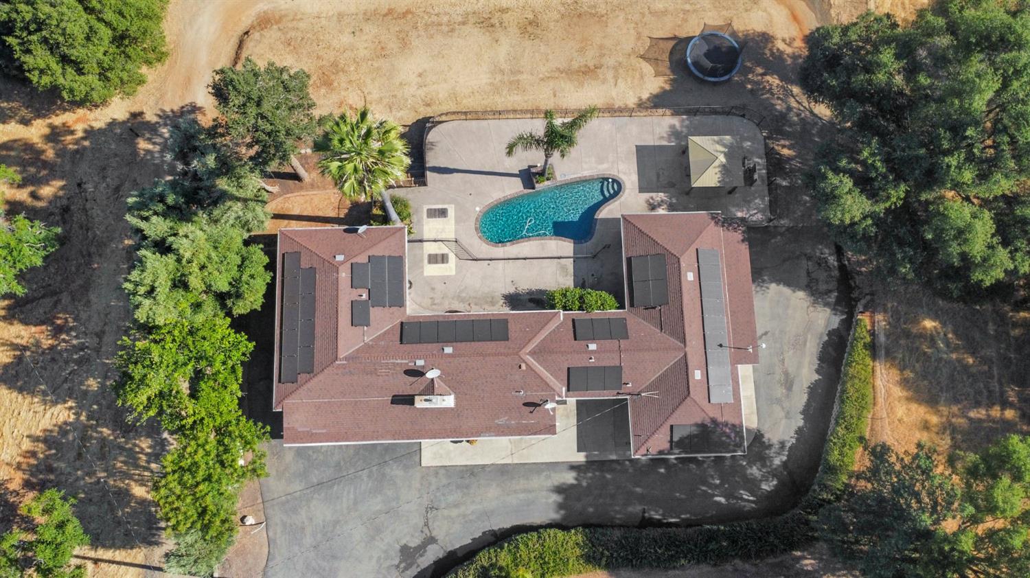 20160 Latrobe Road Plymouth, CA 95669 - Photo 36 of 37 an aerial view of a house with outdoor space