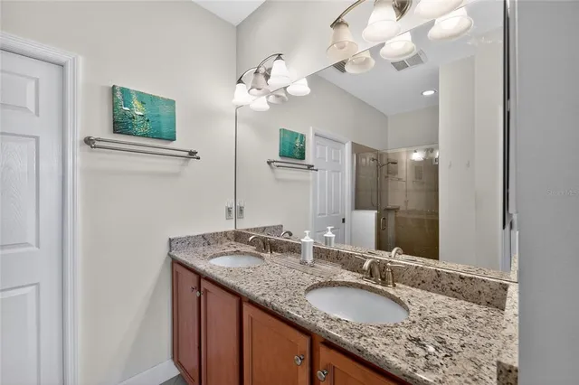 a view of an house with backyard porch and garden